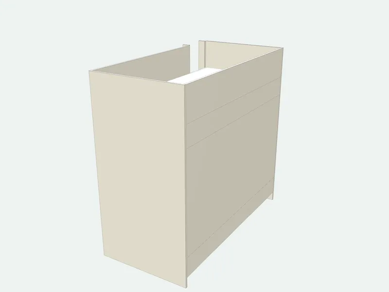 Bunk bed seen from the other side