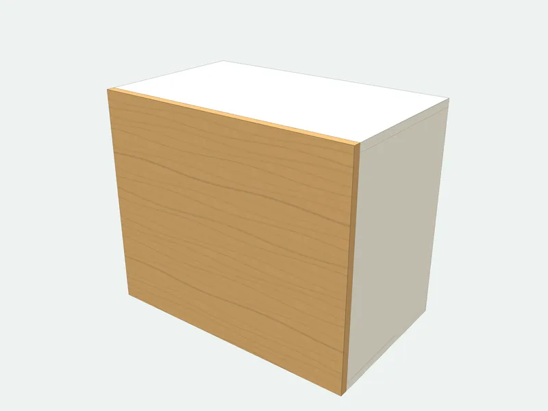 Camp chuck box plan in 3D