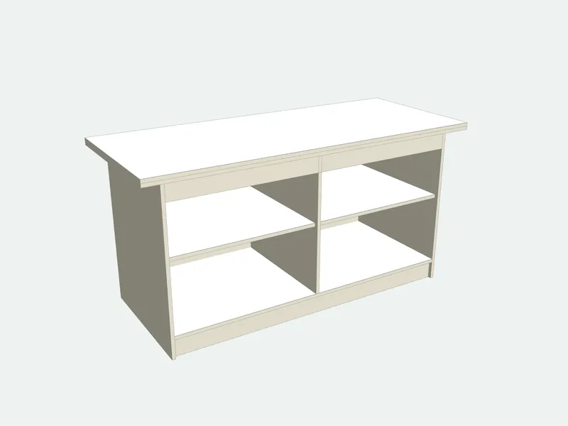 Workbench seen from the other side